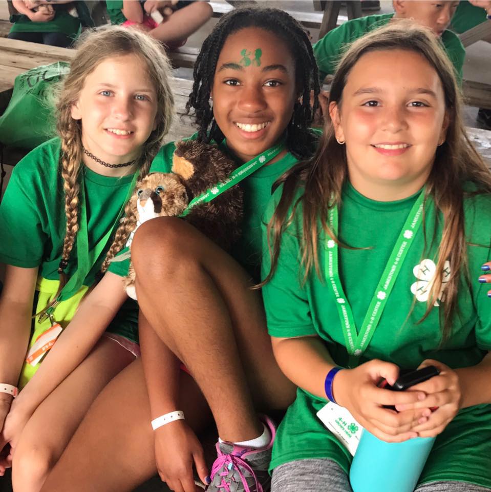 smiles at camp